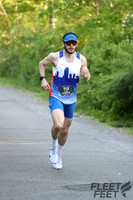 Finish 10k-under 45 min./5k under 30 min.